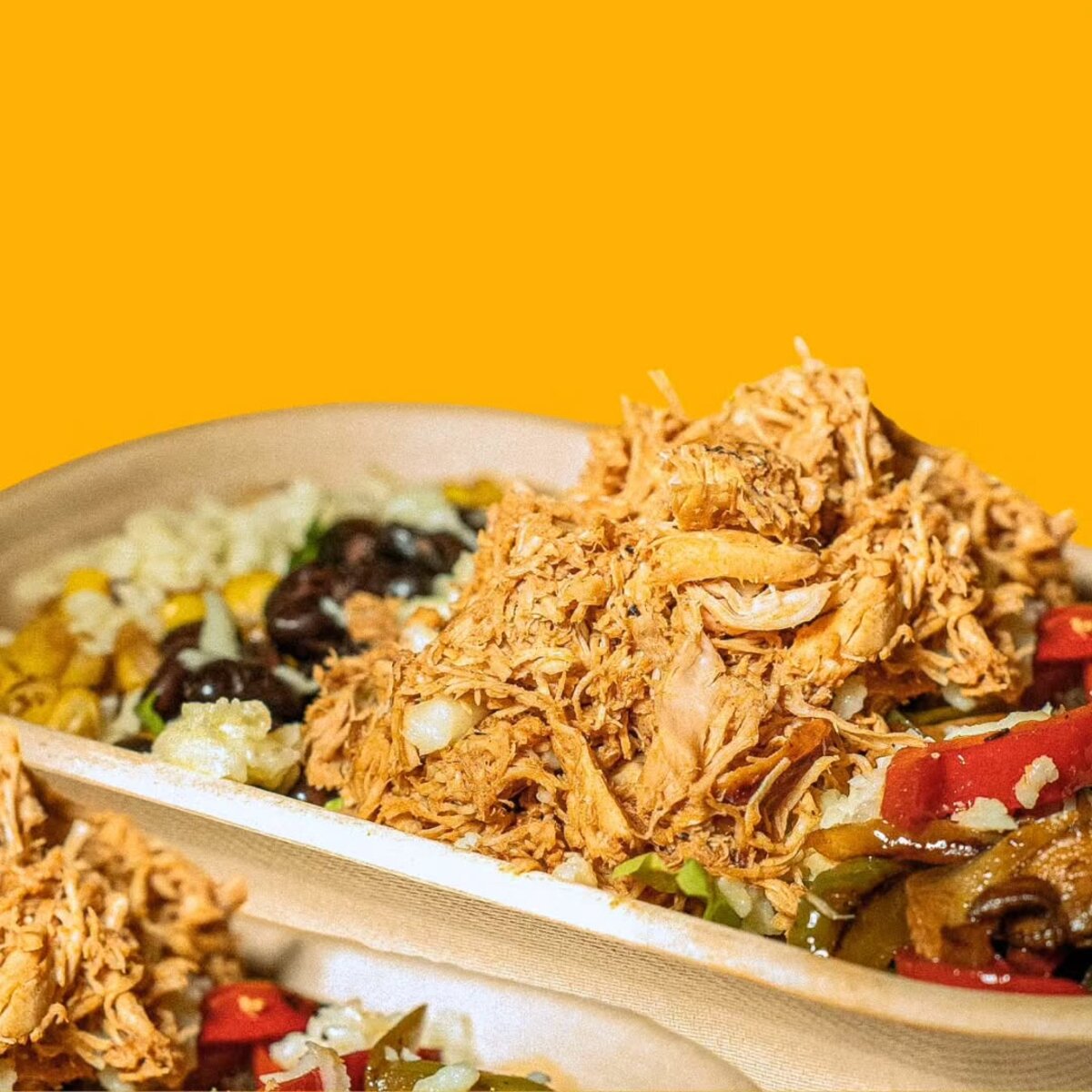 Fresh green peppers for authentic Mexican tacos