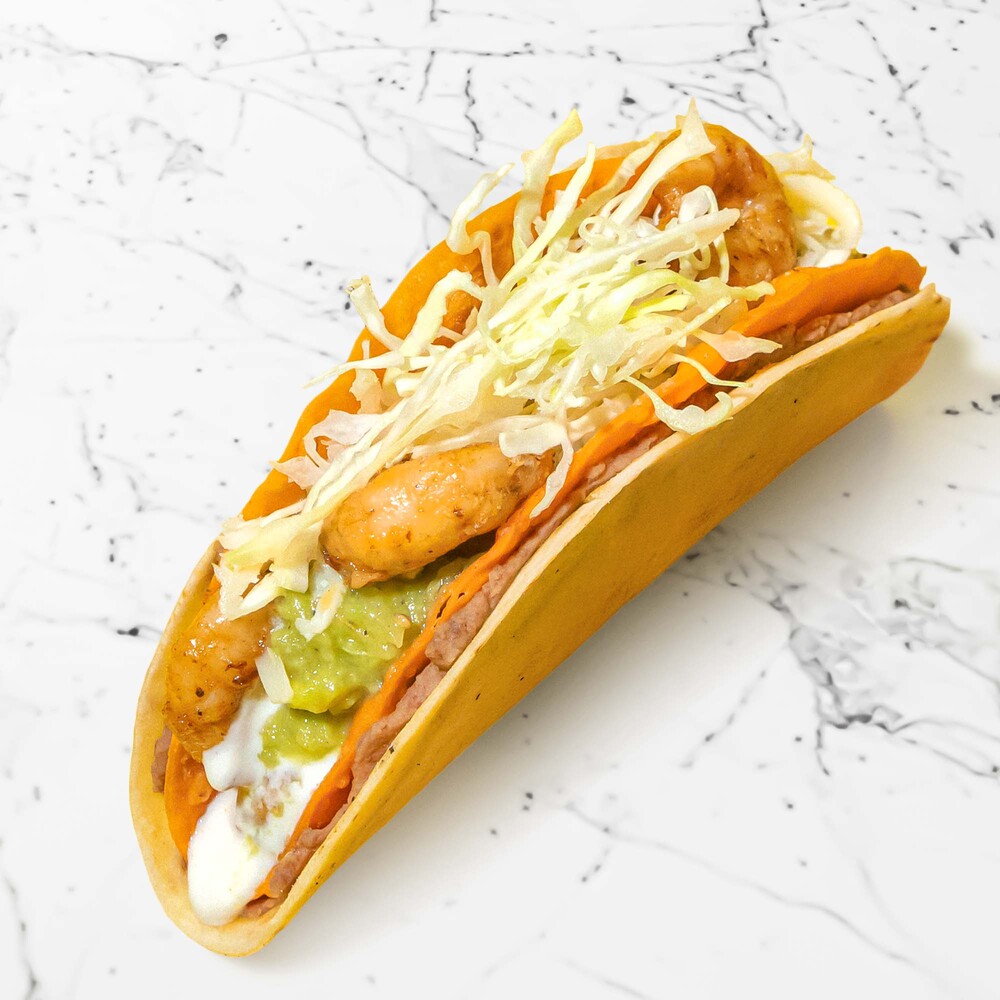 Marinated Shrimp Double Decker